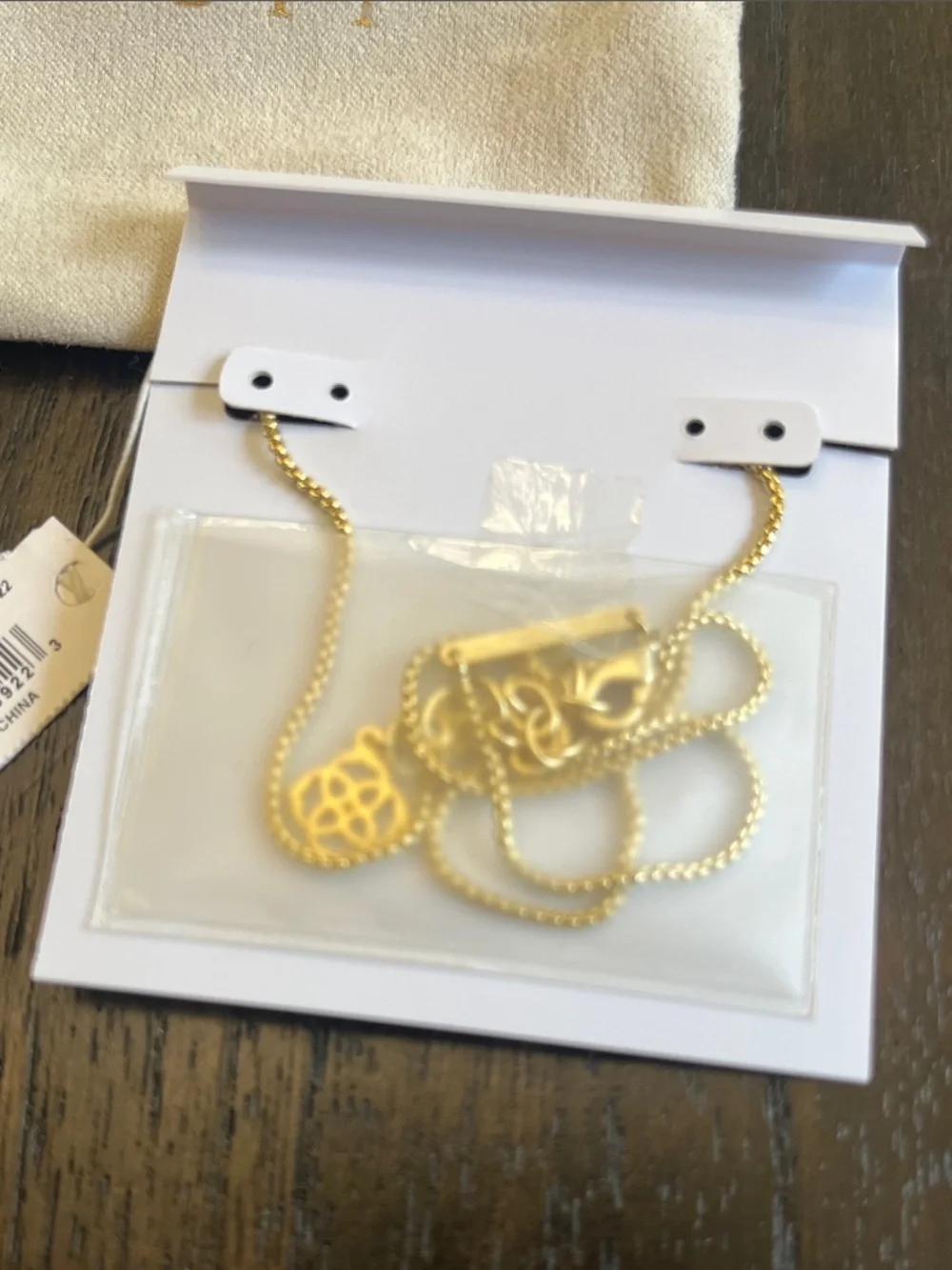 Kendra Scott Tess Gold Iridescent Druzy Pendant Necklace
